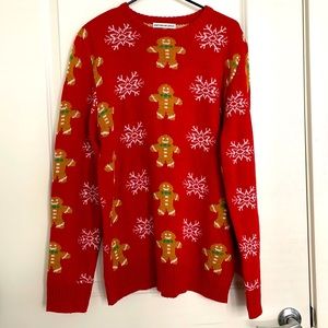 ASOS GINGERBREAD FUNNY UGLY CHRISTMAS SWEATER
